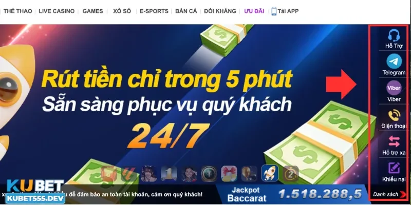 Kubet 23 Tổng hợp các kênh liên hệ Kubet